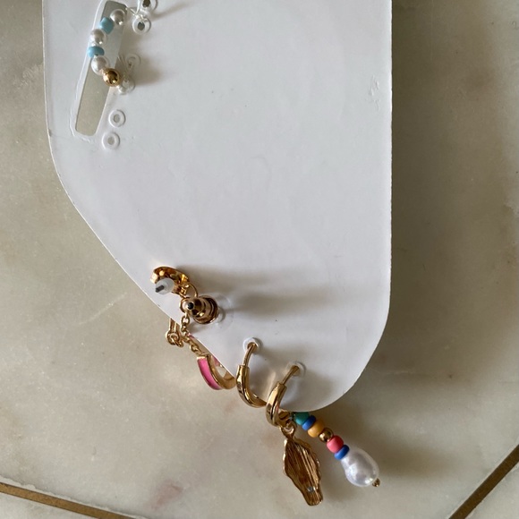 ๐ฆ5 Piece ICE CREAM ๐ง Popsicle Colorful BOHO Festival Surfer EARRINGS SET - Picture 3 of 5